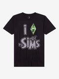 I Heart The Sims Relaxed Fit Girls T-Shirt | Premium Unisex T-Shirt, Trending Graphic Tee