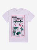Squid Game Red Light Green Light Info Graphic TShirt Graphic Tee | Graphic Tee | Unisex Shirt | Soft Comfortable Wear