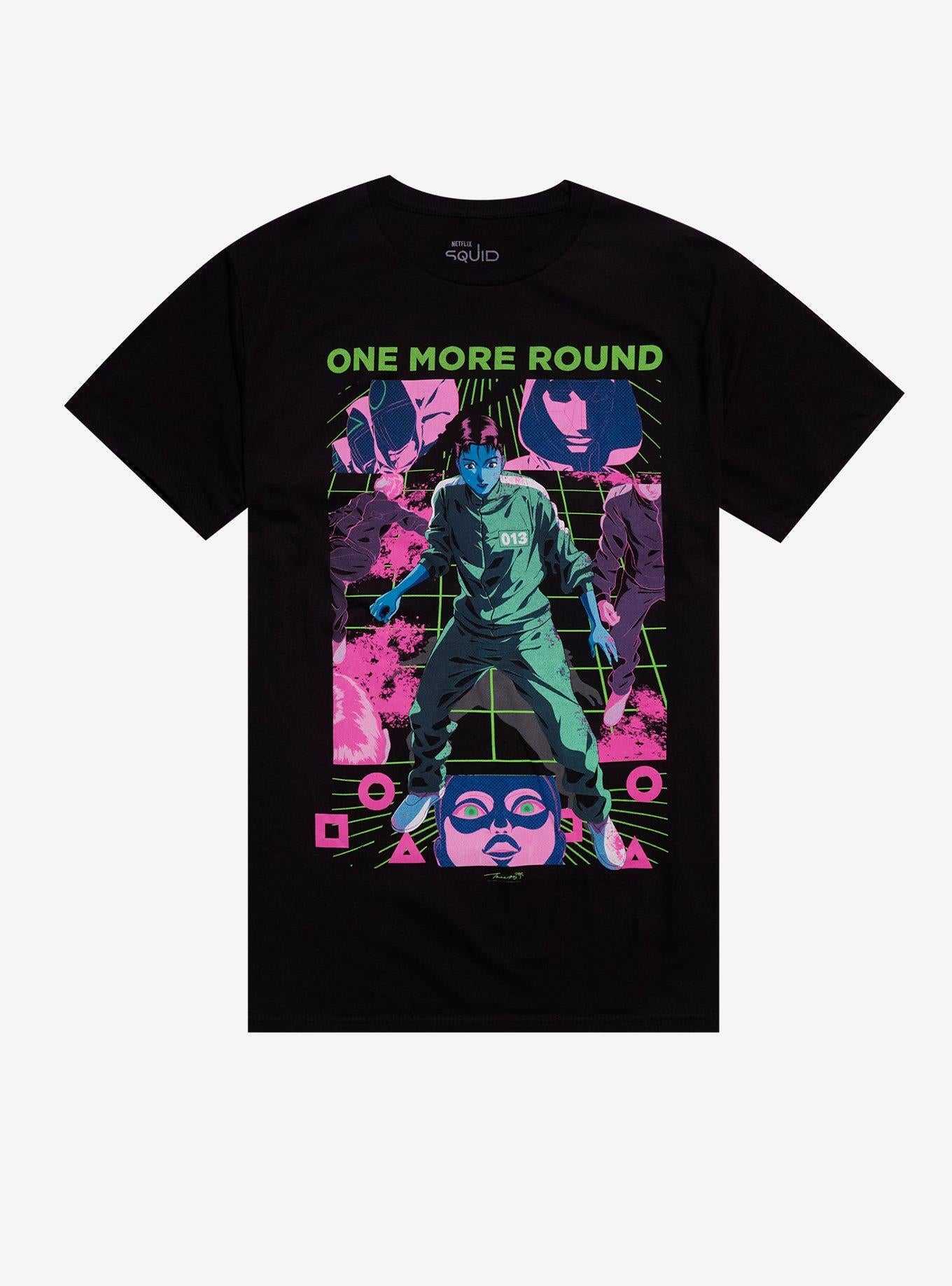 Squid Game One More Round TShirt Graphic Tee | Graphic Tee | Unisex Shirt | Soft Comfortable Wear