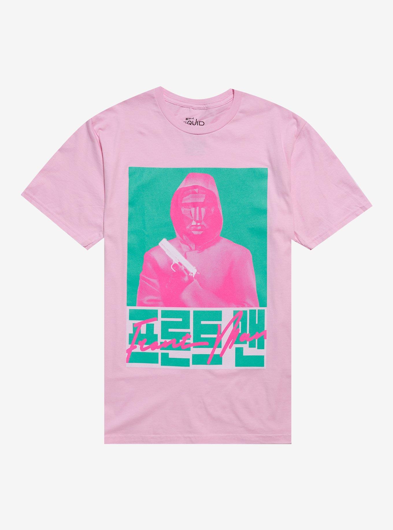 Squid Game Front Man Portrait TShirt Graphic Tee | Graphic Tee | Unisex Shirt | Soft Comfortable Wear