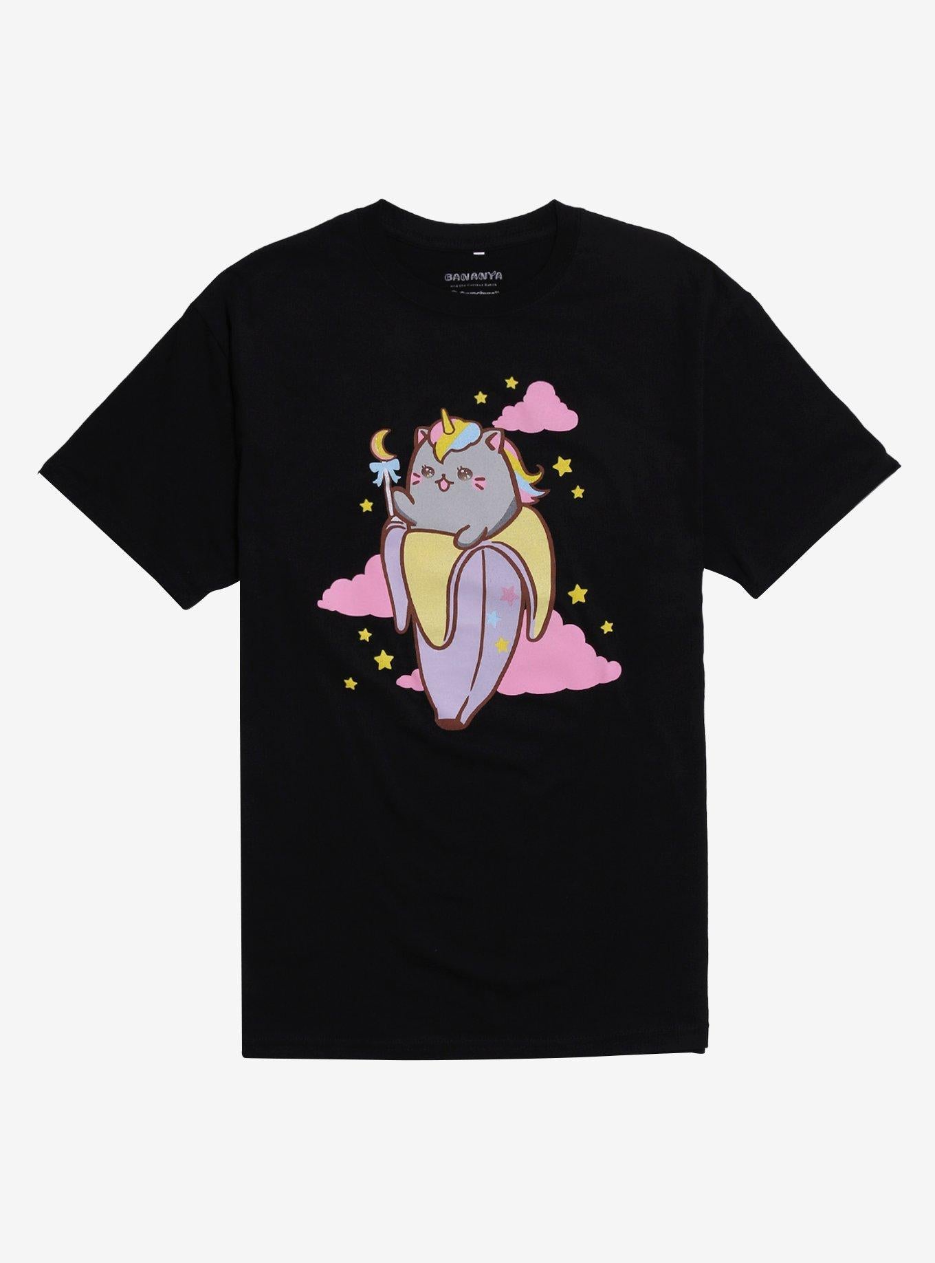Bananya Rainbow Bananya Relaxed Fit Girls T-Shirt | Premium Unisex T-Shirt, Trending Graphic Tee