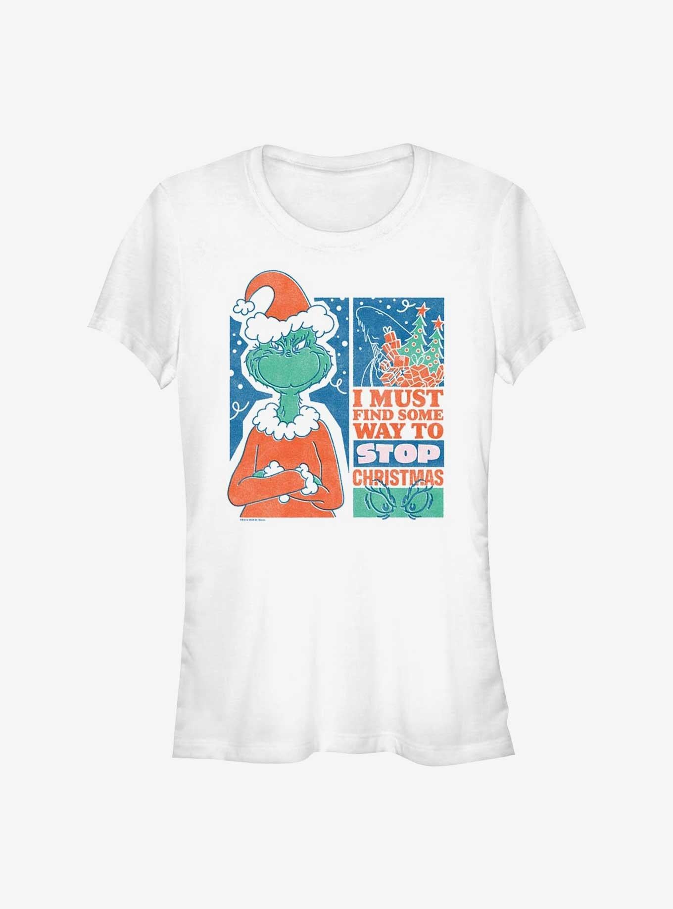 Dr. Seuss Must Stop Christmas Girls T-Shirt