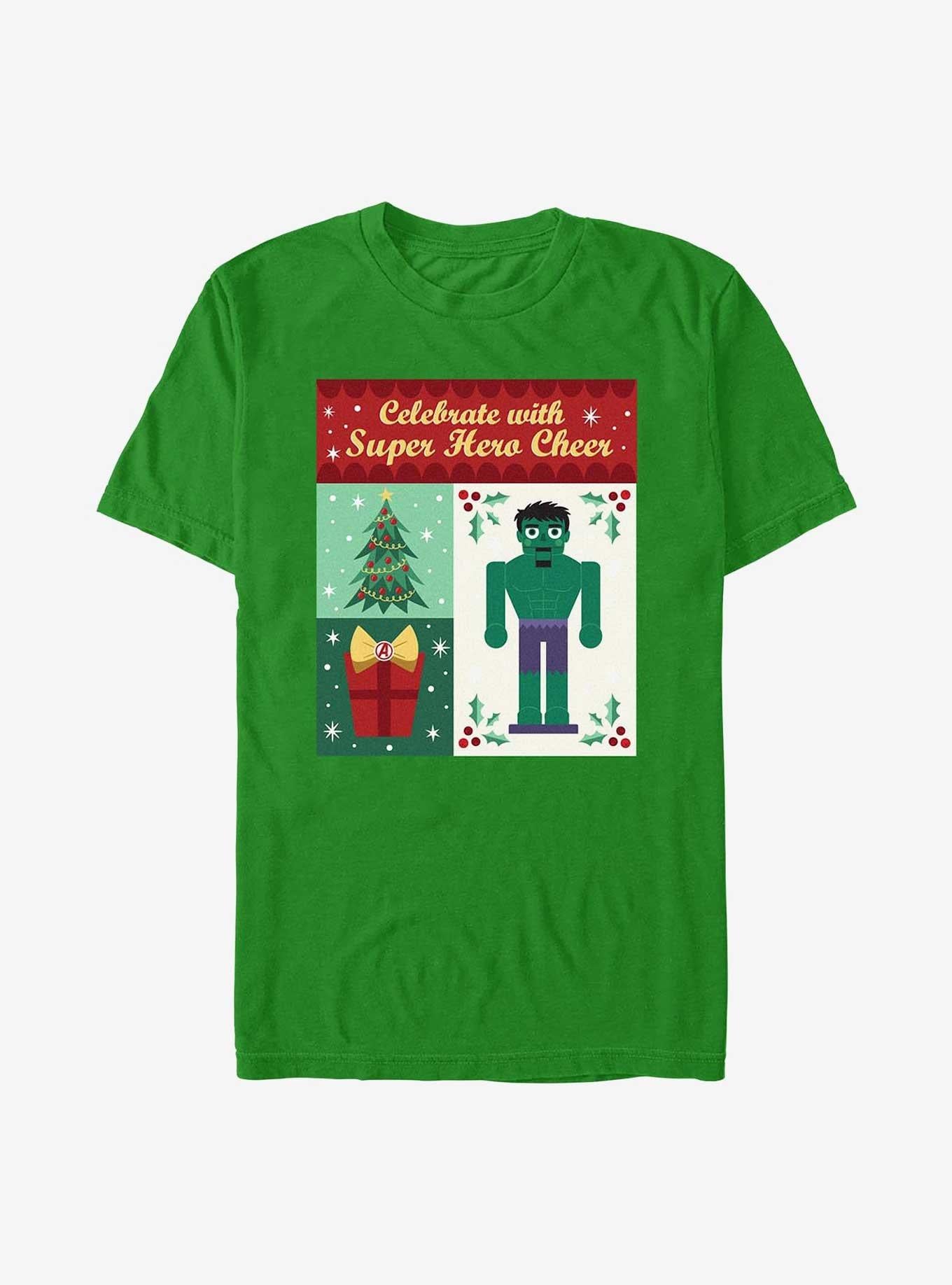 Marvel Hulk Christmas With Super Hero T-Shirt T-Shirt | Exclusive Edition | Perfect For Daily Wear