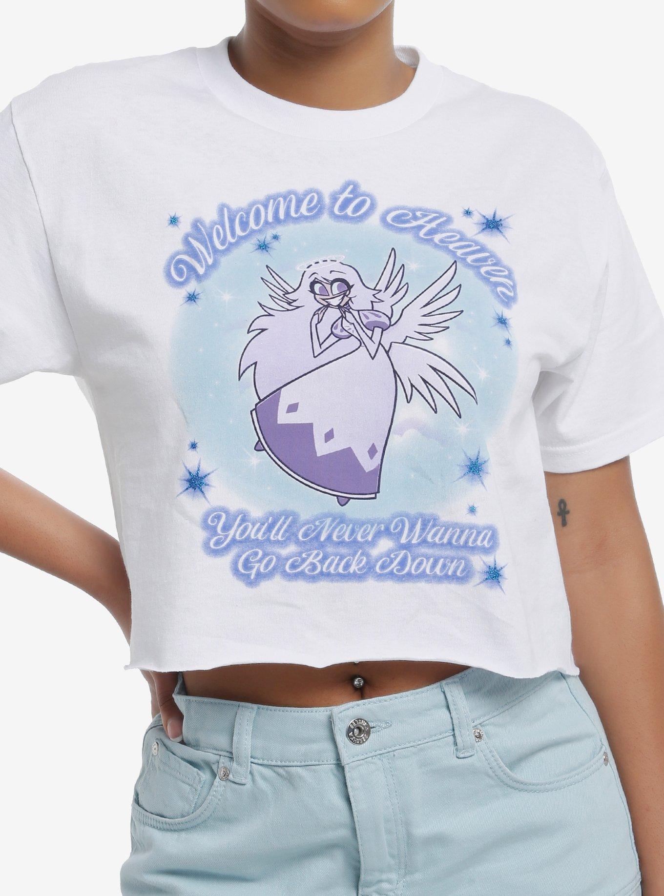 Hazbin Hotel Heaven Girls Skimmer TShirt Graphic Tee | Graphic Tee | Unisex Shirt | Soft Comfortable Wear