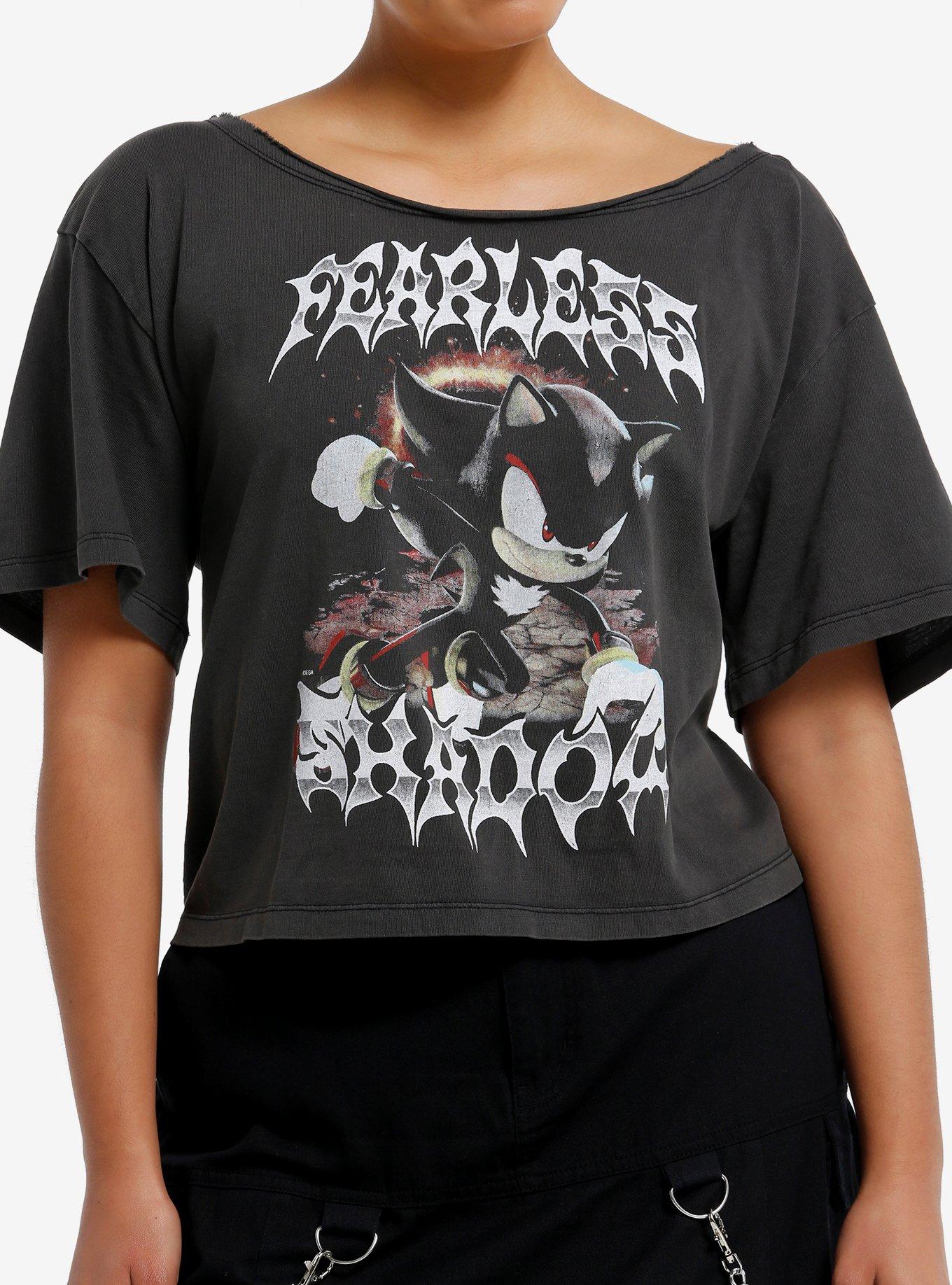 Sonic The Hedgehog Shadow Girls Off-Shoulder T-Shirt | Premium Unisex T-Shirt, Trending Graphic Tee