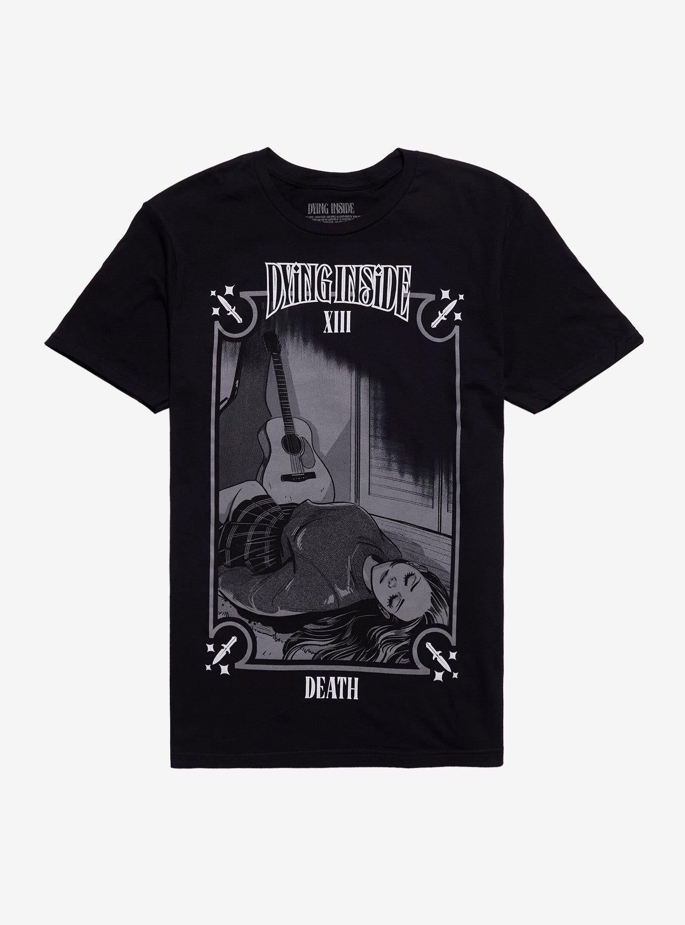 Dying Inside Death Tarot Card T-Shirt T-Shirt | High-Quality Print | Must-Have Style