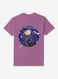 Coraline The Cat Swirl And Stars Garment Dye T-Shirt | Premium Unisex T-Shirt, Trending Graphic Tee