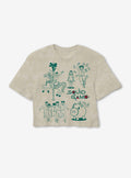 Squid Game 2 Cream Mineral Wash Girls Skimmer TShirt Graphic Tee | Graphic Tee | Unisex Shirt | Top Trending Fashion