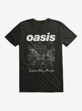 Oasis Definitely Maybe Line Drawing T-Shirt T-Shirt | Streetwear Vibe | Great Gift Idea