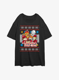 A Year Without A Santa Christmas Gang Girls Oversized T-Shirt T-Shirt | Streetwear Vibe | Perfect For Daily Wear