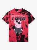 Peppa Pig Goth TieDye TShirt Graphic Tee | Graphic Tee | Unisex Shirt | Soft Comfortable Wear