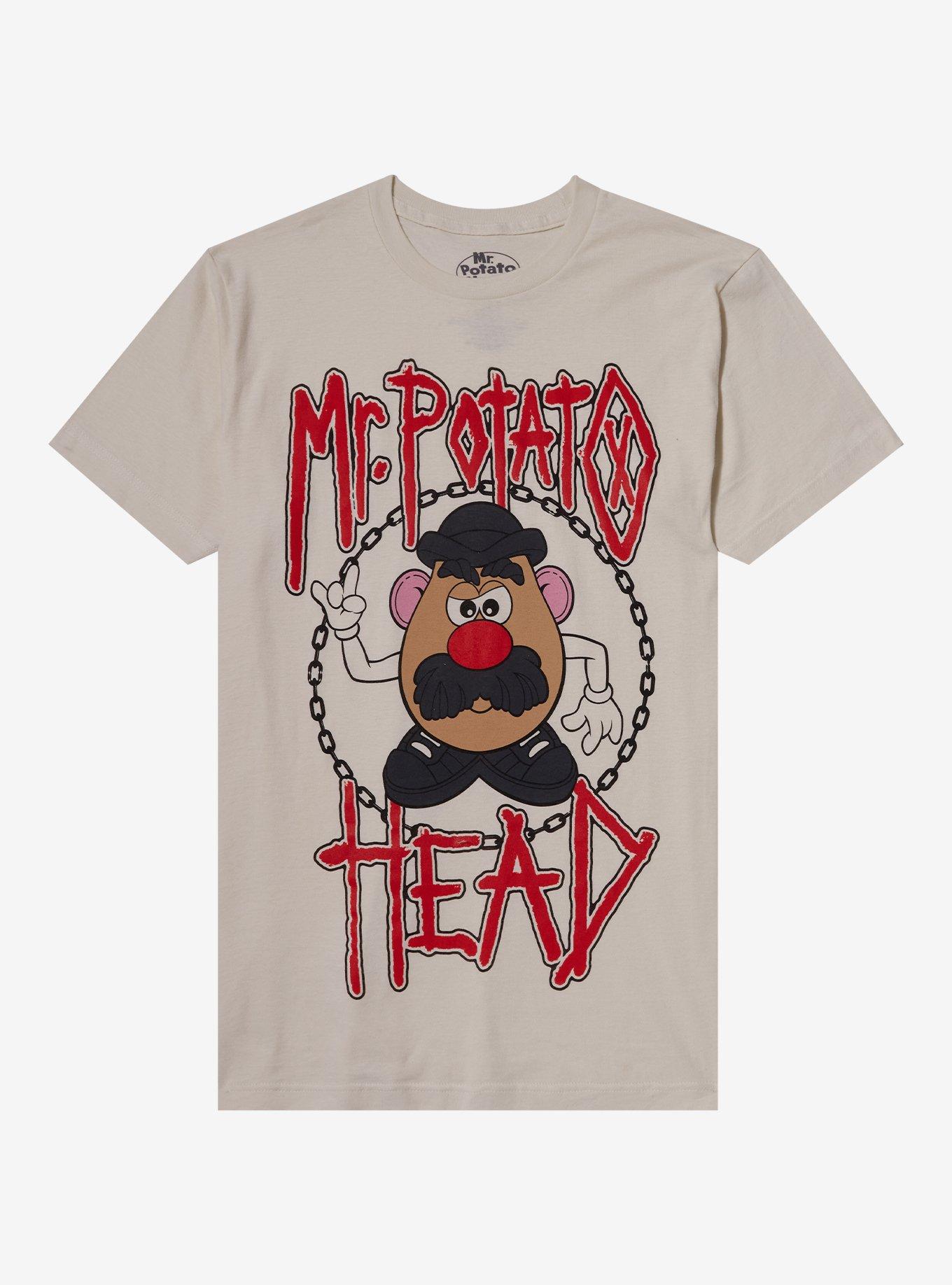 Hasbro Mr Potato Head Metal TShirt Graphic Tee | Graphic Tee | Unisex Shirt | High-Quality Print