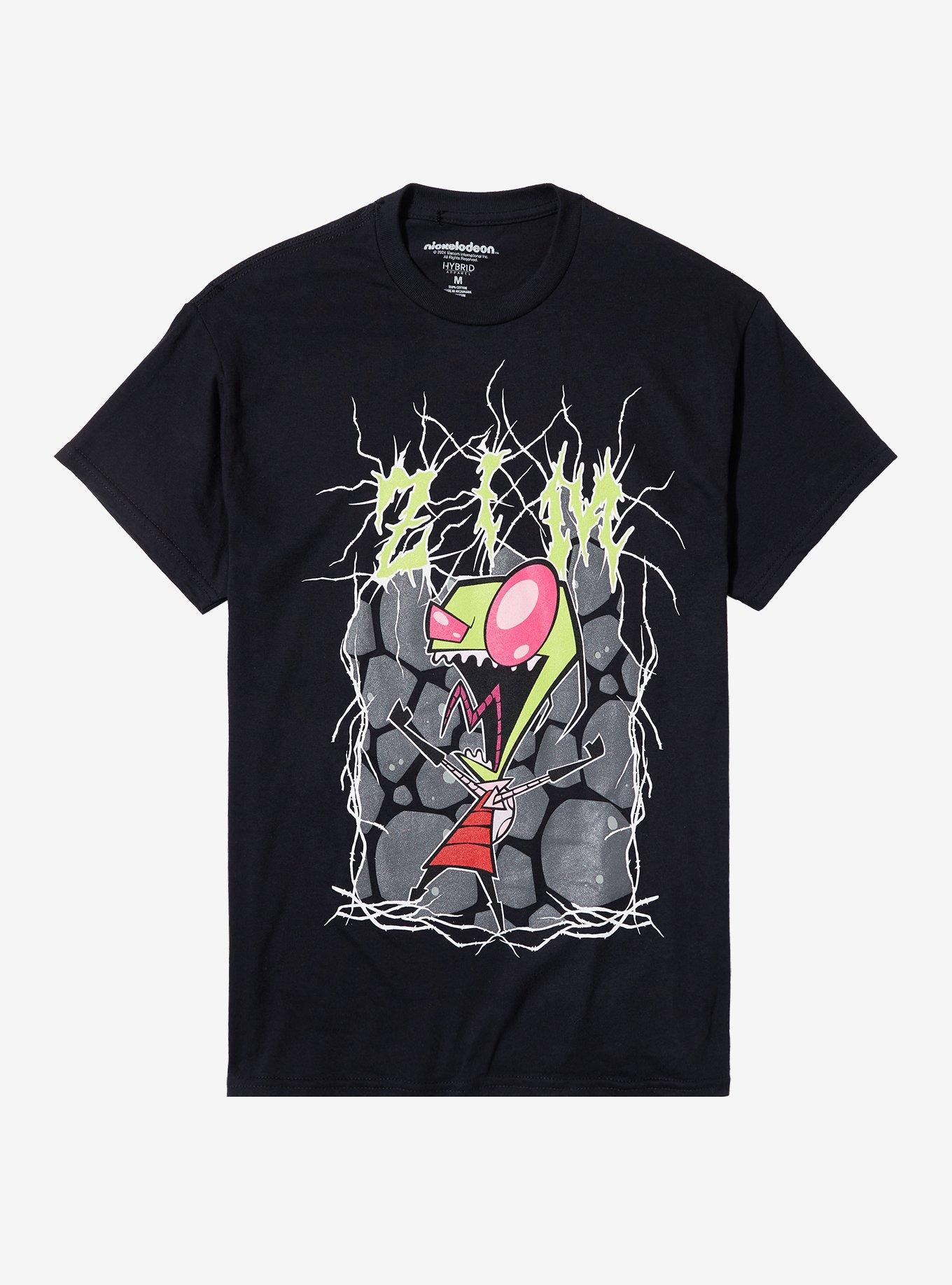 Invader Zim Rock Metal T-Shirt | Premium Unisex T-Shirt, Trending Graphic Tee