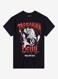 Looney Tunes Tasmanian Devil Rock DoubleSided TShirt Graphic Tee | Graphic Tee | Unisex Shirt | Top Trending Fashion