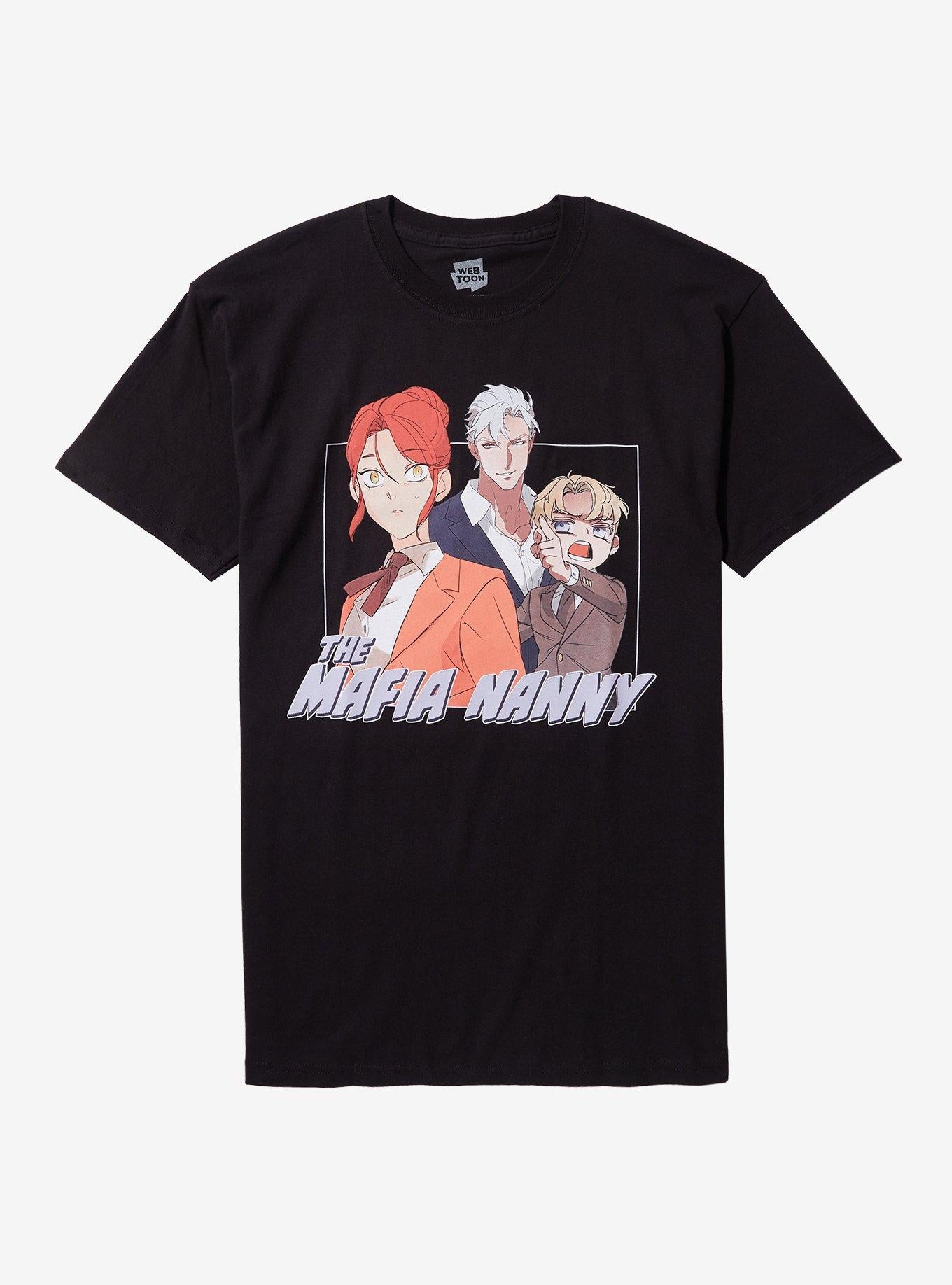 The Mafia Nanny Characters Panel TShirt Graphic Tee | Graphic Tee | Unisex Shirt | Premium Quality Apparel