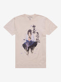 Naruto Shippuden Sasuke Purple Leaves T-Shirt T-Shirt | Bold Graphic Edition | High Demand Item