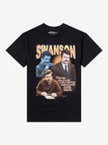 Parks And Recreation Ron Collage TShirt Graphic Tee | Graphic Tee | Unisex Shirt | High-Quality Print