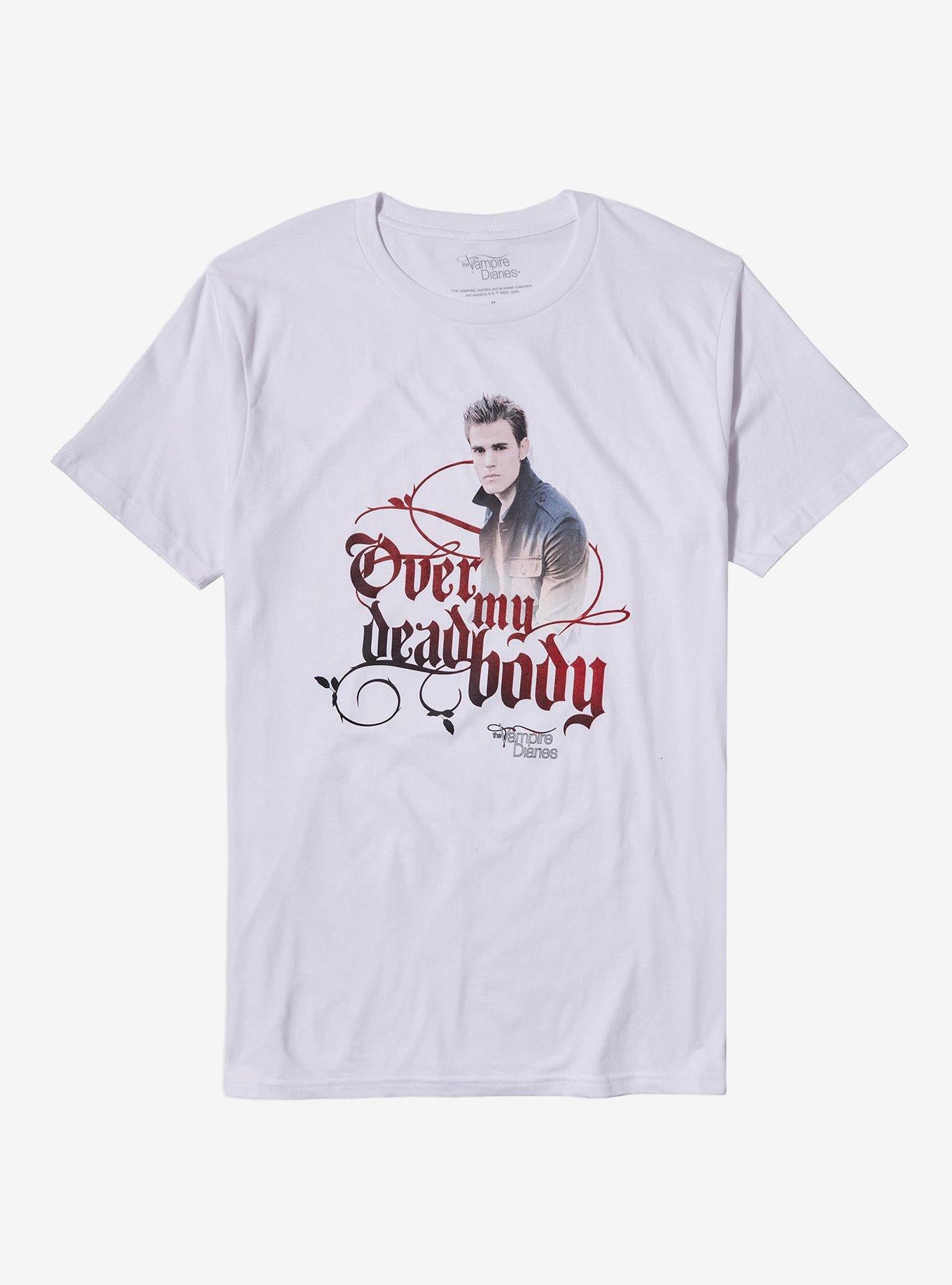 The Vampire Diaries Stefan Over My Dead Body T-Shirt