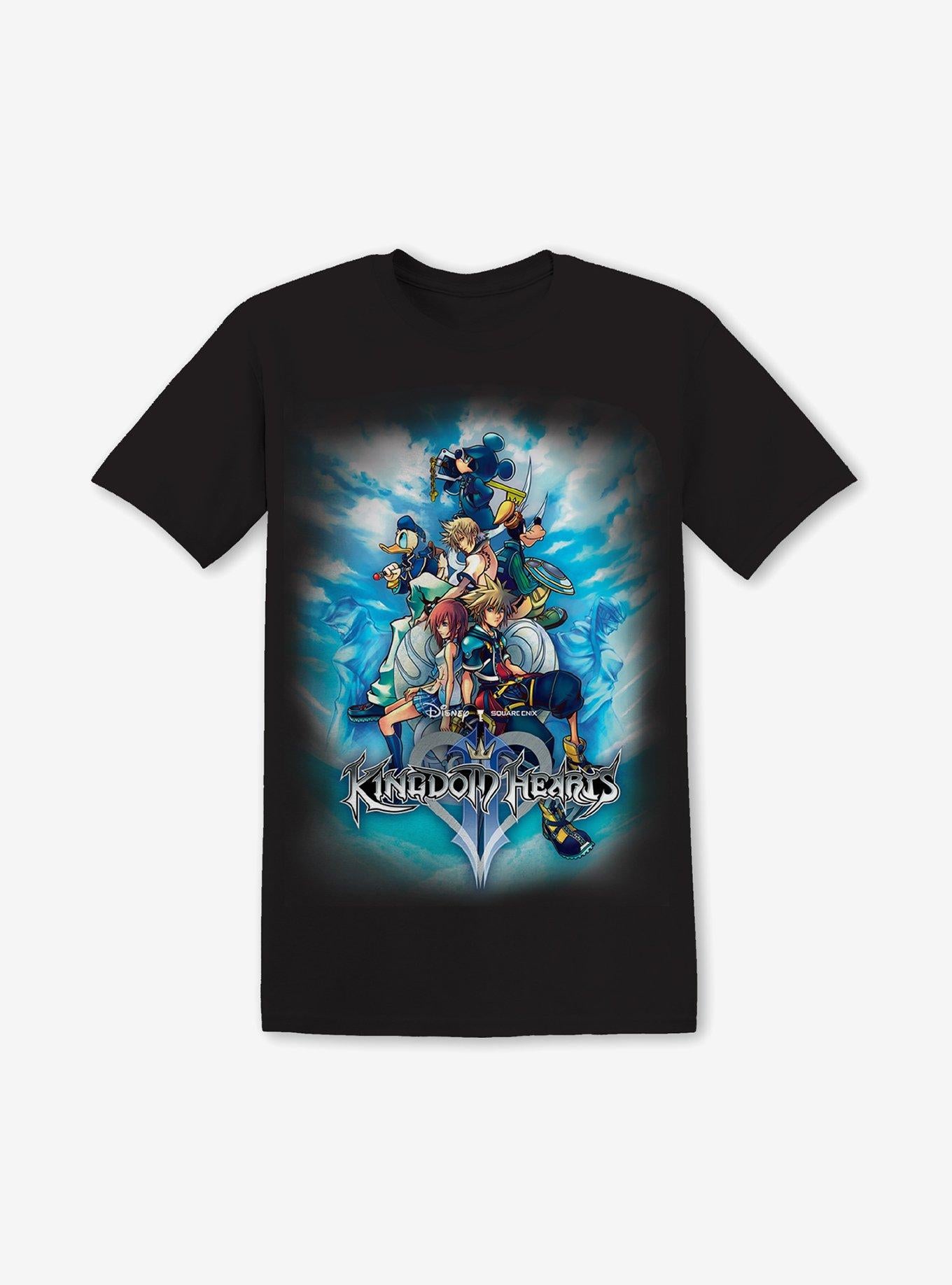 Disney Kingdom Hearts II Sky Boyfriend Fit Girls T-Shirt T-Shirt | Bold Graphic Edition | Top Pick For Fans