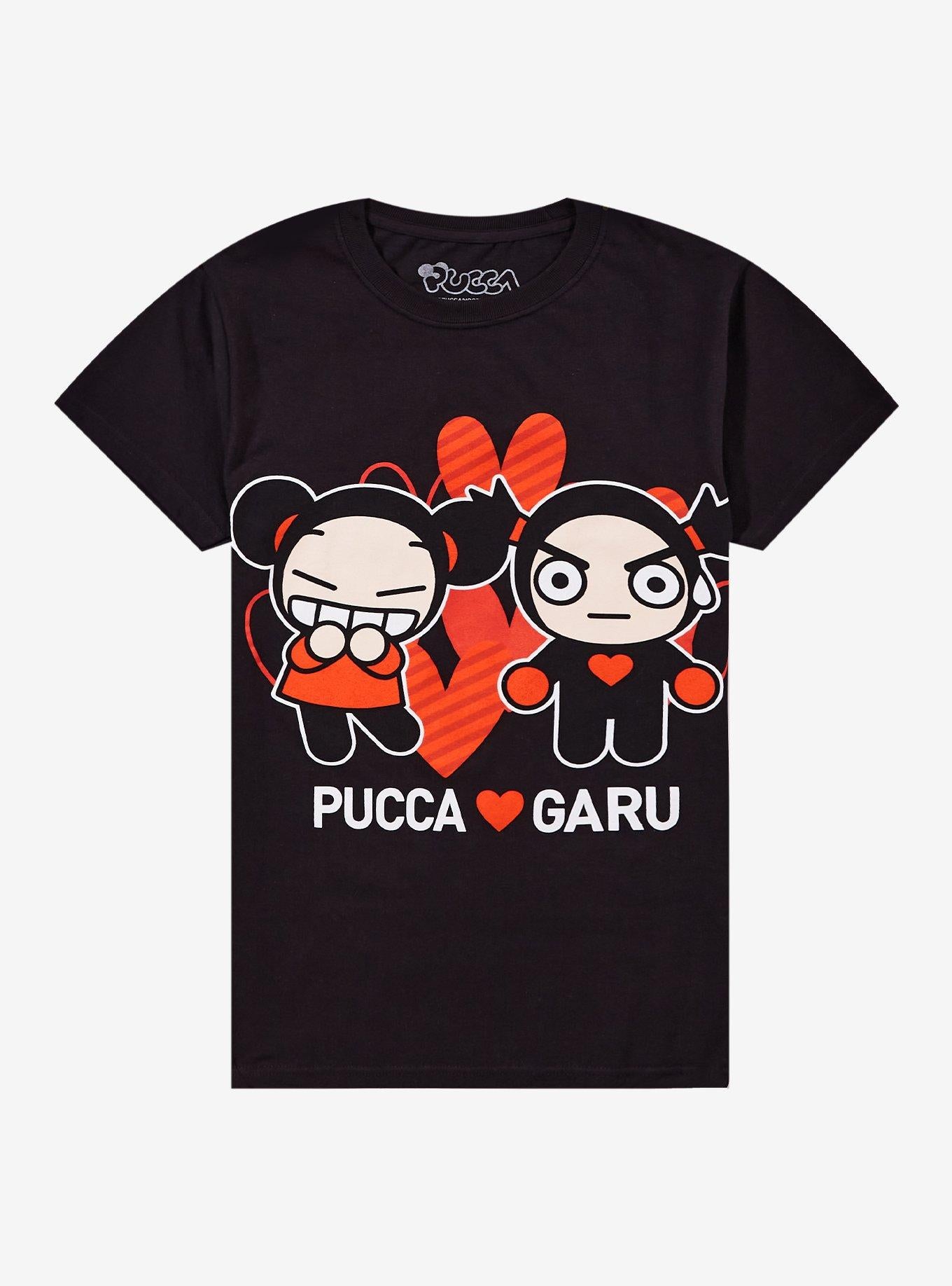 Pucca Garu Hearts Boyfriend Fit Girls T-Shirt T-Shirt | Streetwear Vibe | Trending Now