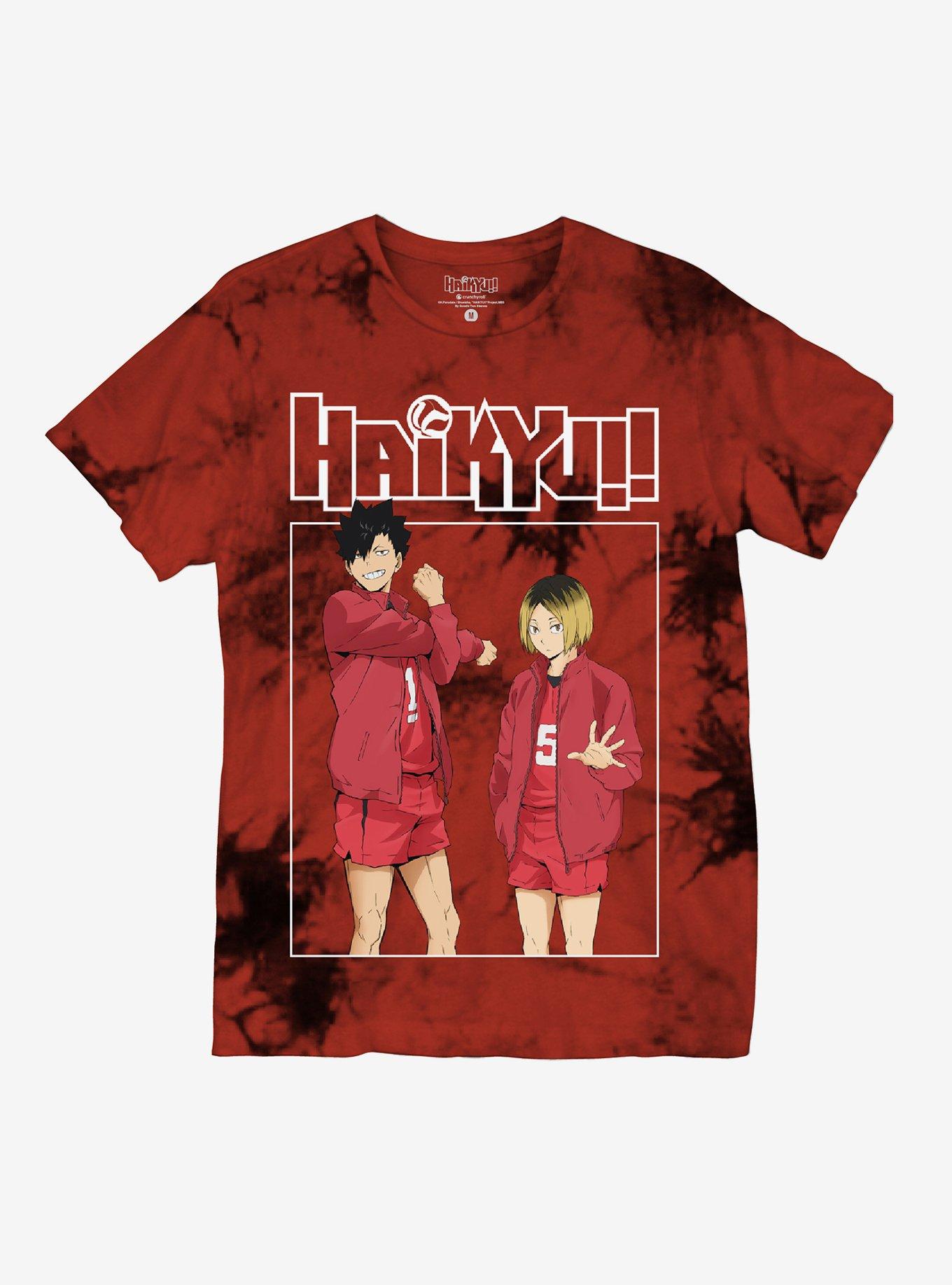Haikyu Duo TieDye Boyfriend Fit Girls TShirt Graphic Tee | Graphic Tee | Unisex Shirt | Soft Comfortable Wear