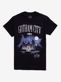 DC Comics Batman Caped Crusader Wayne Manor Foil Girls TShirt Graphic Tee | Graphic Tee | Unisex Shirt | Perfect Gift for Fans