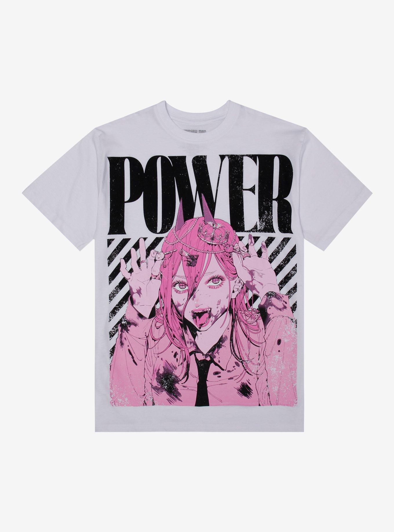 Chainsaw Man Power Accessories Bold T Shirt
