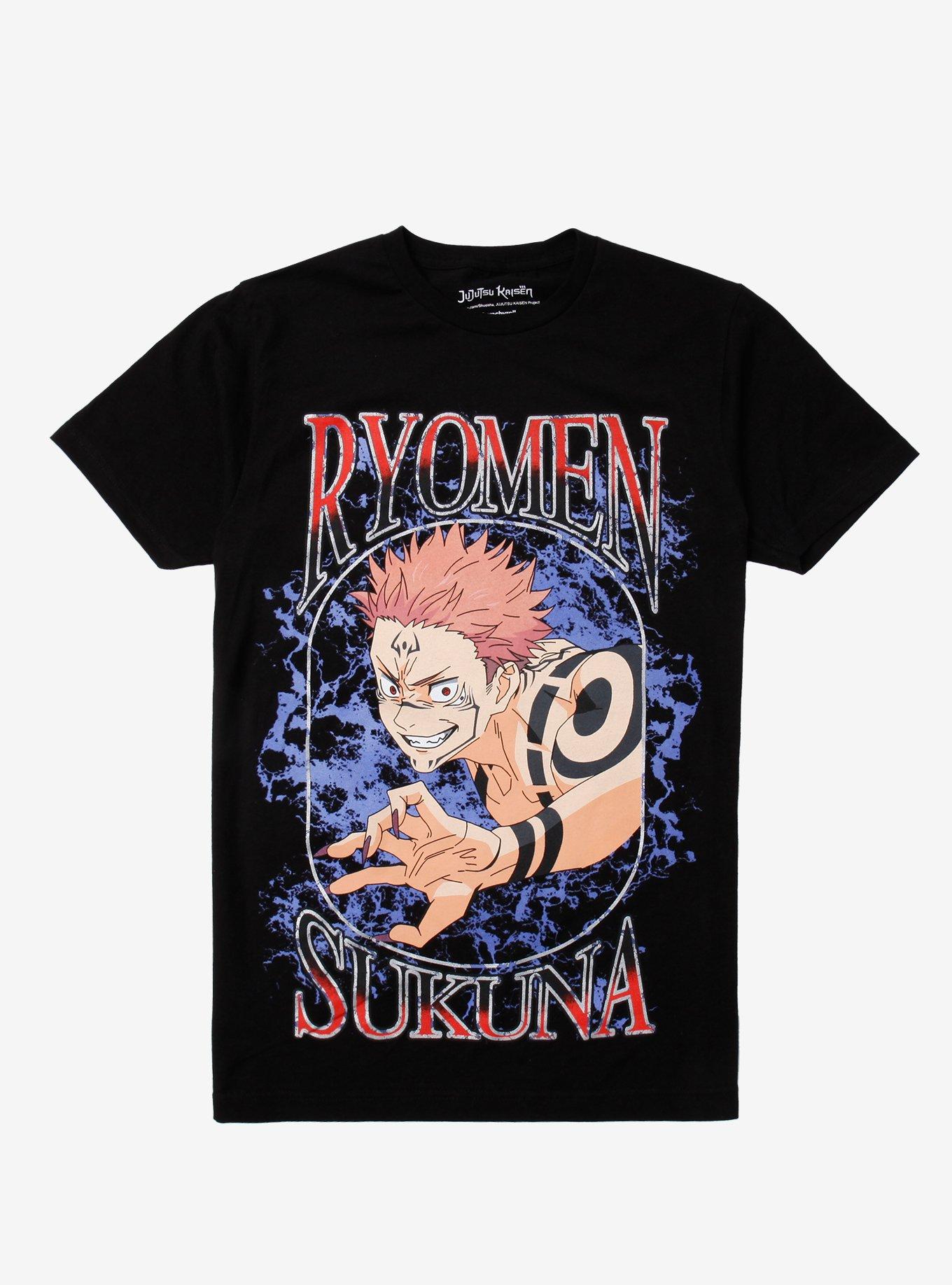 Jujutsu Kaisen Ryomen Sukuna Jumbo Print TShirt Graphic Tee | Graphic Tee | Unisex Shirt | Soft Comfortable Wear