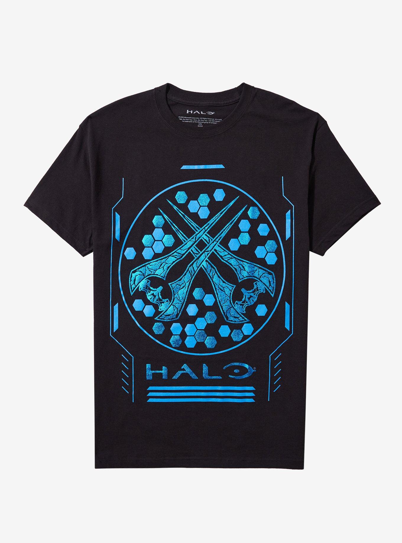 Halo Energy Swords Foil TShirt Graphic Tee | Graphic Tee | Unisex Shirt | Premium Quality Apparel