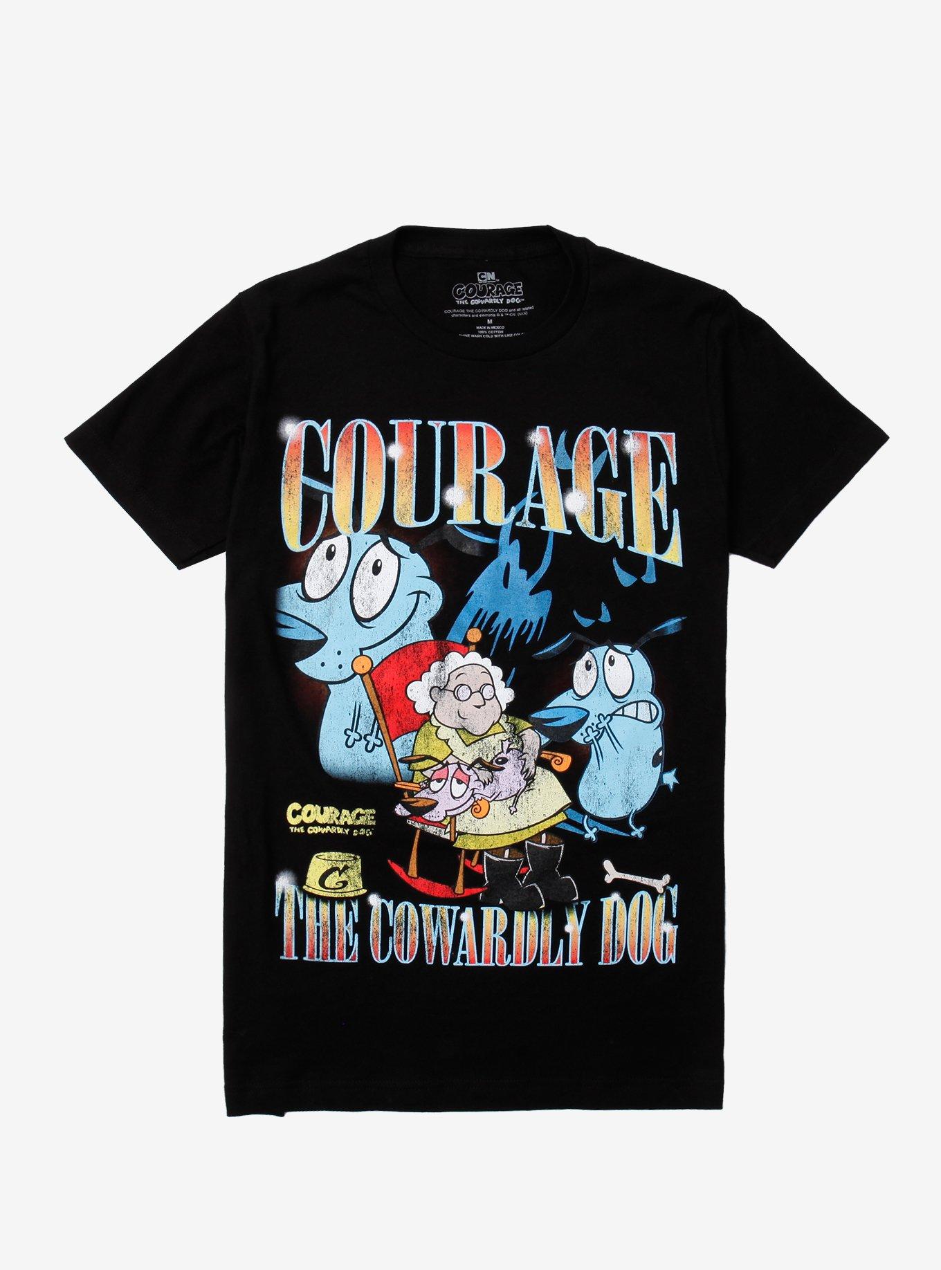 Courage The Cowardly Dog Muriel Collage TShirt Graphic Tee | Graphic Tee | Unisex Shirt | Soft Comfortable Wear