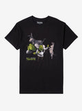 Shrek Donkey Dance Collage T-Shirt | Premium Unisex T-Shirt, Trending Graphic Tee