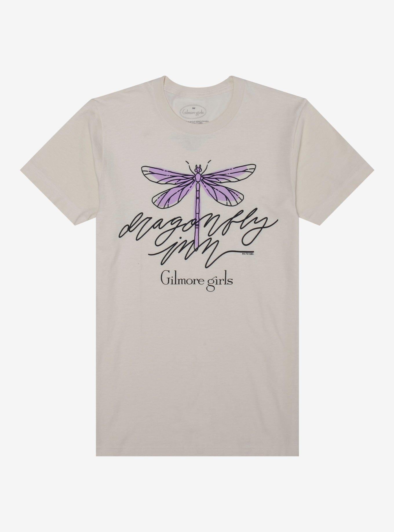 Gilmore Girls Dragonfly Inn Boyfriend Fit Girls T-Shirt T-Shirt | High-Quality Print | Must-Have Style