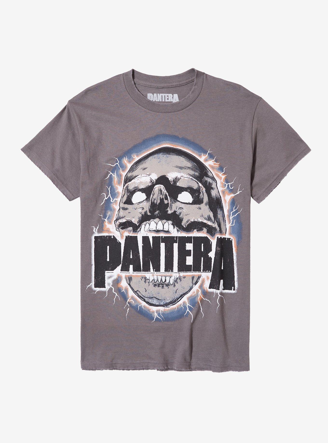 Pantera Skull Boyfriend Fit Girls T-Shirt T-Shirt | Top Trending Artwork | Must-Have Style