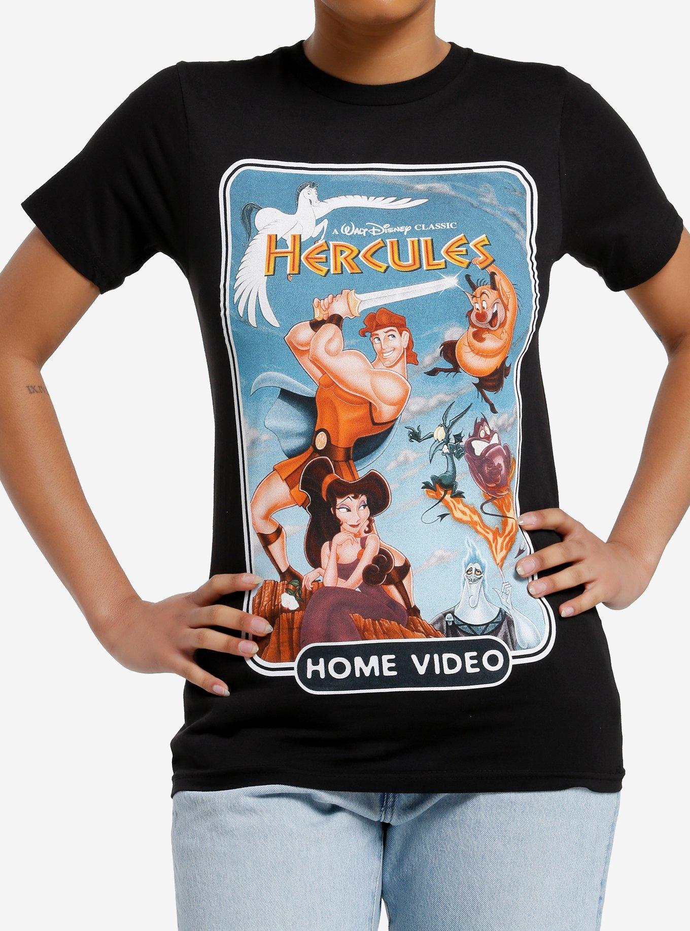 Disney Hercules Home Video Girls TShirt Graphic Tee | Graphic Tee | Unisex Shirt | Premium Quality Apparel