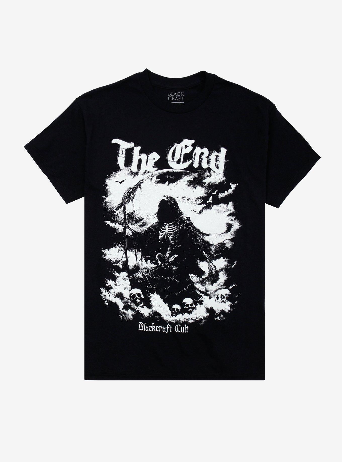 BlackCraft The End Grim Reaper TShirt Graphic Tee | Graphic Tee | Unisex Shirt | Best-Selling Design