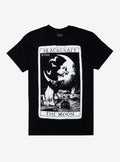 BlackCraft The Moon Tarot Card TShirt Graphic Tee | Graphic Tee | Unisex Shirt | Perfect Gift For Fans