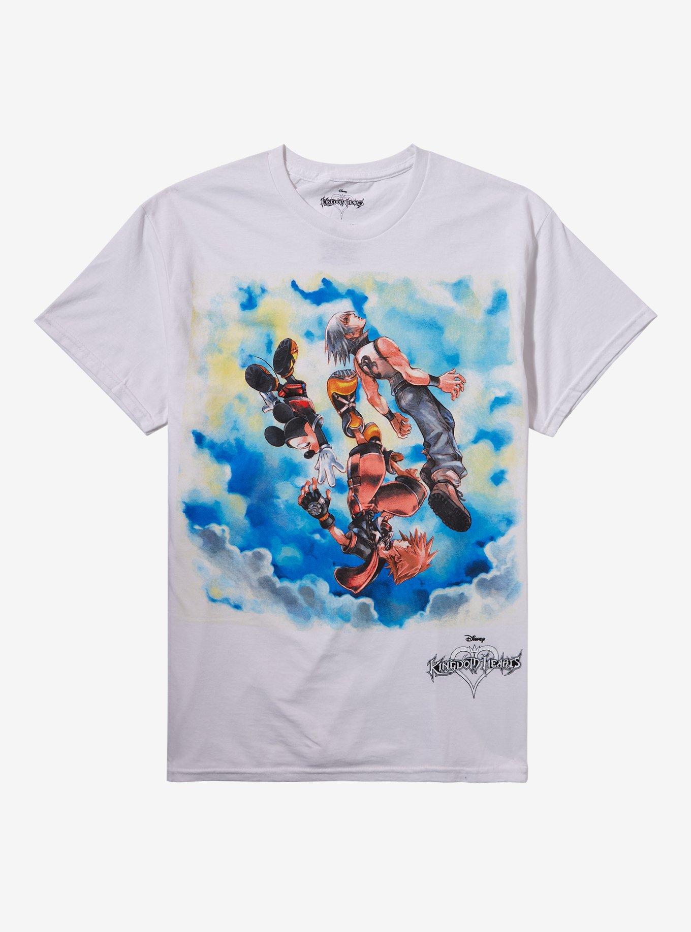Disney Kingdom Hearts Trio Sky Girls TShirt Graphic Tee | Graphic Tee | Unisex Shirt | Premium Quality Apparel
