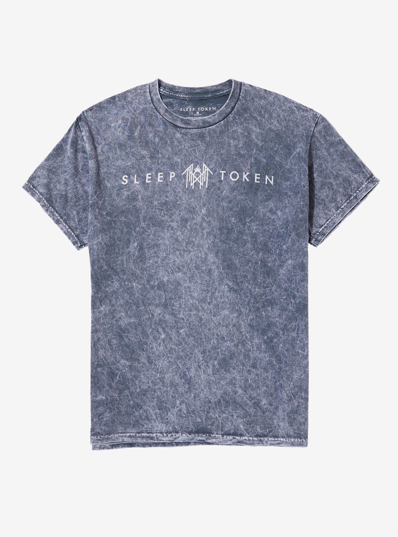 Sleep Token Blindfolded Women Mineral Wash Girls T-Shirt | Premium Unisex T-Shirt, Trending Graphic Tee