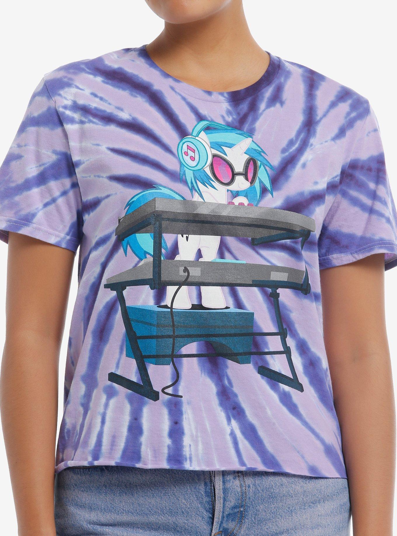 My Little Pony DJ Pon3 TieDye Girls Skimmer TShirt Graphic Tee | Graphic Tee | Unisex Shirt | Best-Selling Design