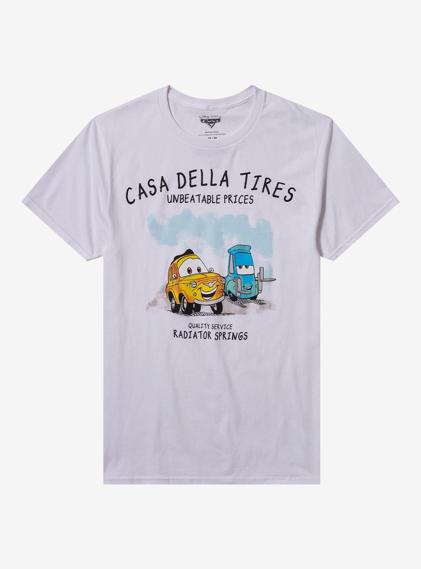 Disney Pixar Cars Luigi Guido Boyfriend Fit Girls TShirt Graphic Tee | Graphic Tee | Unisex Shirt | Premium Quality Apparel