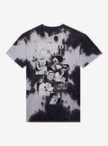 The Grim Adventures Of Billy Mandy Collage Tie-Dye Girls T-Shirt T-Shirt | Exclusive Art Design | Trending Now