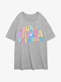 Disney Lilo Stitch Ohana Vacation Girls Oversized T-Shirt T-Shirt | Premium Graphic | Great Gift Idea