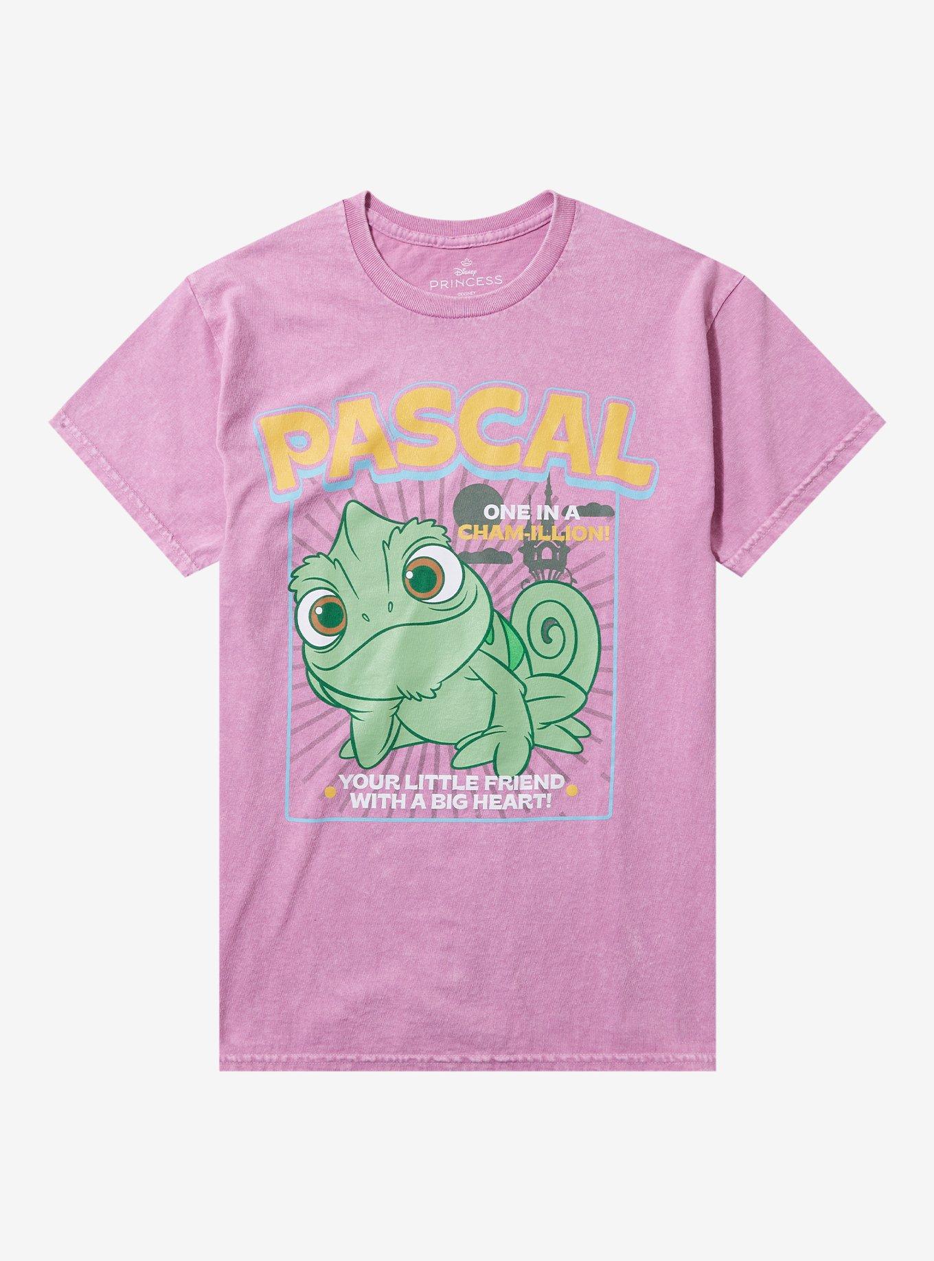 Disney Tangled Pascal Mineral Wash Girls TShirt Graphic Tee | Graphic Tee | Unisex Shirt | Best-Selling Design