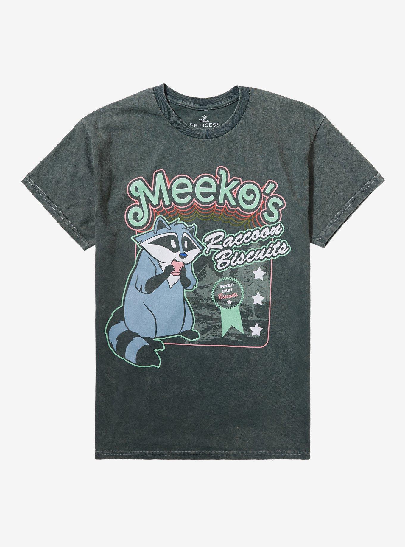 Disney Pocahontas Meeko Biscuits Girls T-Shirt