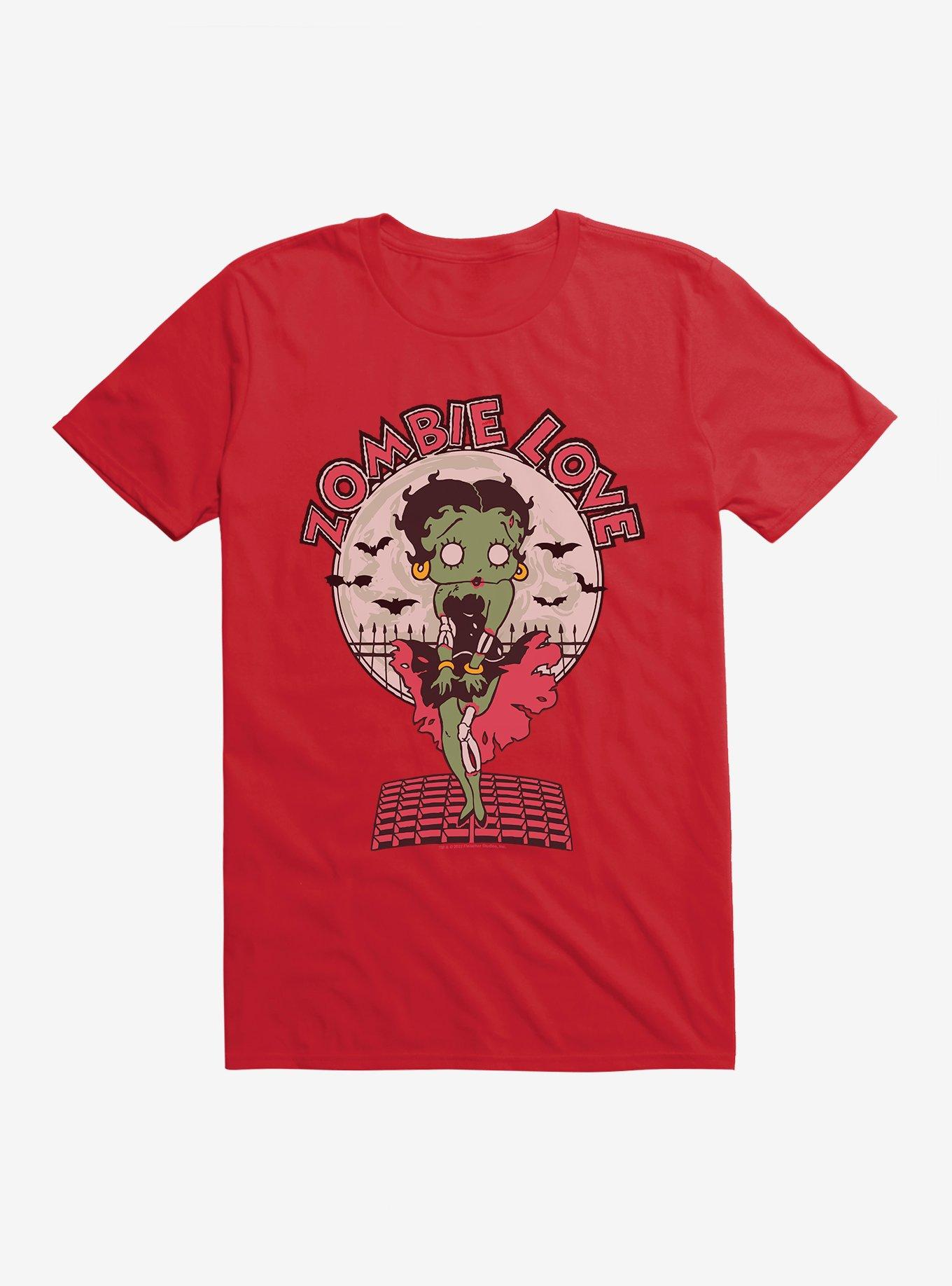 Betty Boop Zombie Betty T-Shirt T-Shirt | High-Quality Print | Trending Now