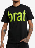 Charli XCX Brat Large Text Heavyweight T-Shirt