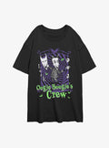 The Nightmare Before Christmas Boogie's Crew Lock Girls Oversized T-Shirt T-Shirt | Viral Style | Perfect For Daily Wear
