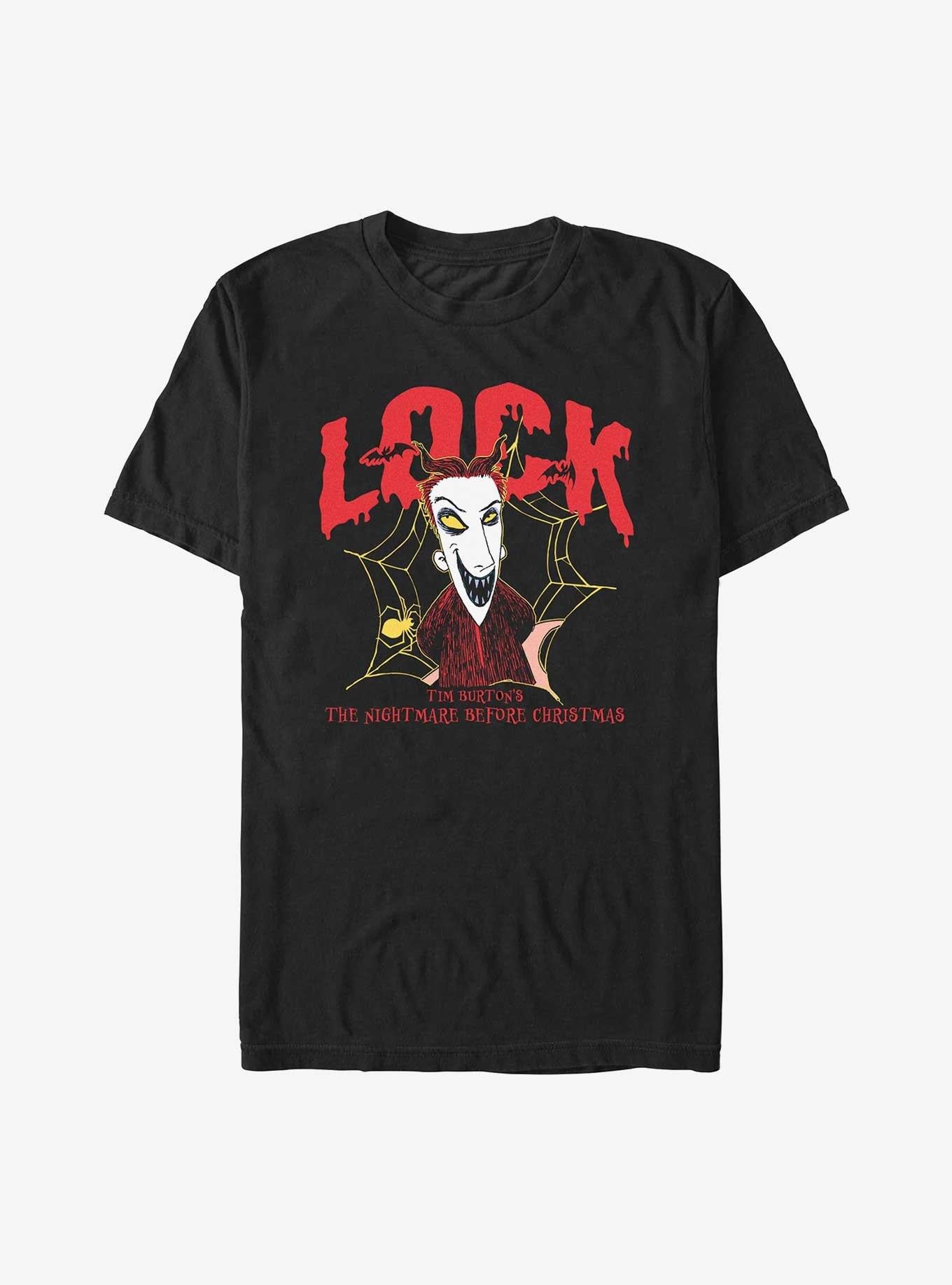The Nightmare Before Christmas Collegiate Lock T-Shirt T-Shirt | Best-Selling Artwork | Must-Have Style