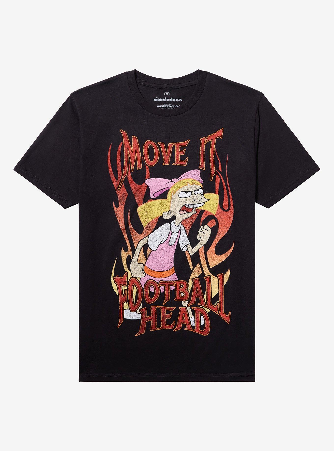 Hey Arnold Helga Football Head T-Shirt T-Shirt | Vintage Graphic Vibe | Perfect For Daily Wear