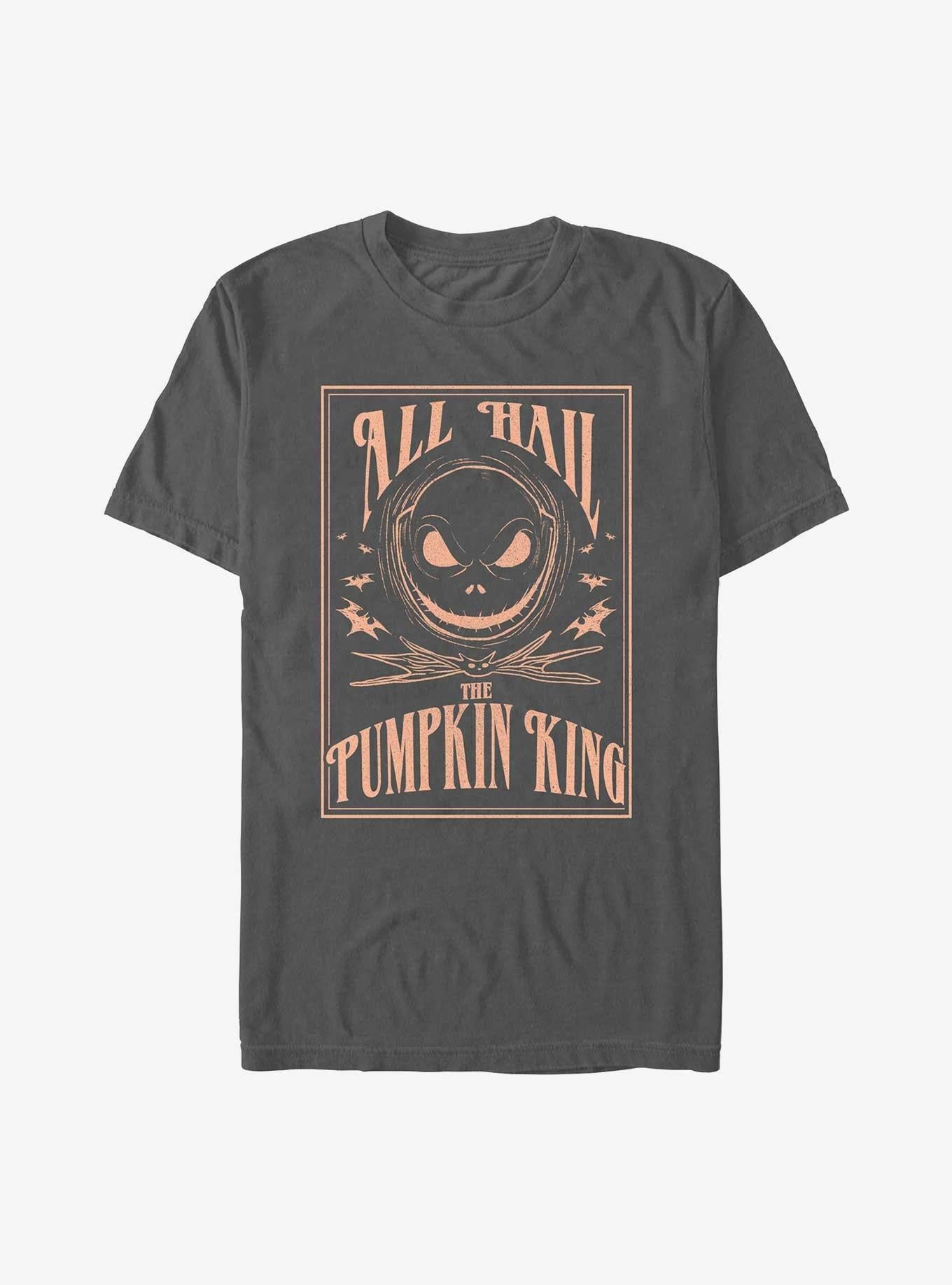 The Nightmare Before Christmas Hail The Pumpkin King Garment Dye T-Shirt